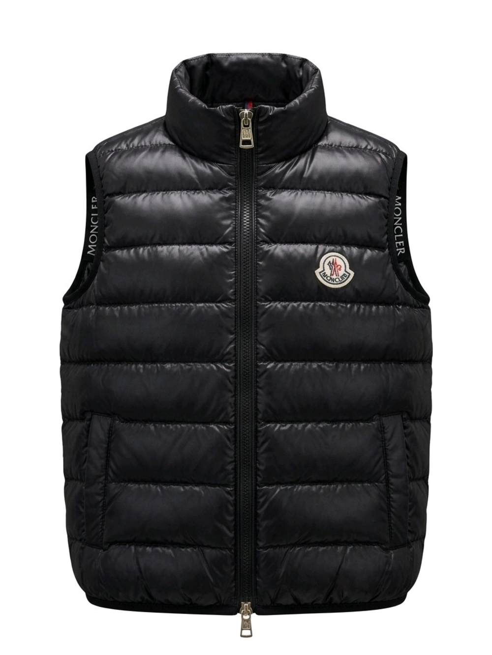 Kids Moncler Black Quilted Down Vest Size 2 Toddler